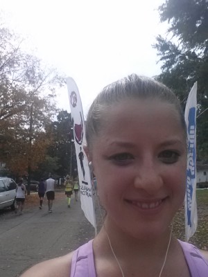 Wineglass Marathon Mile 24 Selfie