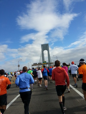 Verrazano Narrows Bridge NYC Marathon 2013