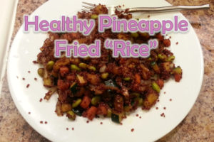 Healthy Pineapple Fried Rice