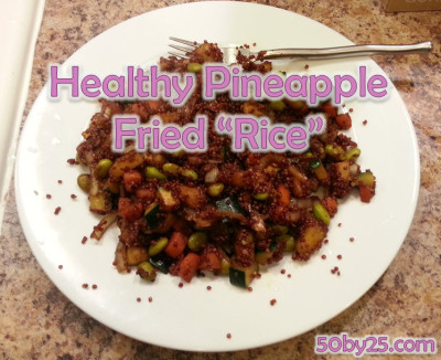 Healthy Pineapple Fried Rice