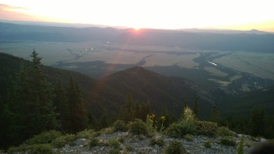 Sunrise From Mt Princeton