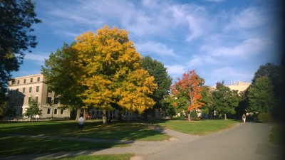 Fall Colors Cornell Ag Quad