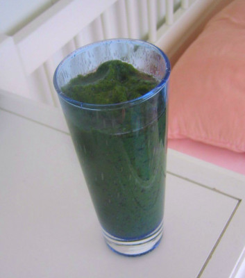 Kale Blueberry Breakfast Smoothie