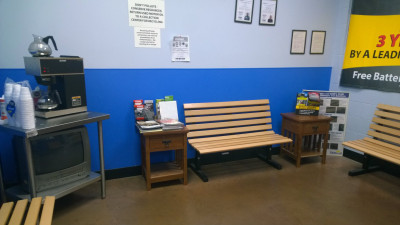 Walmart Automotive Center Waiting Area