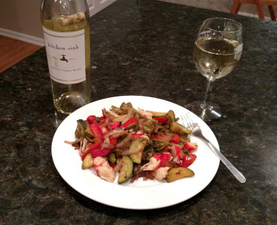 Wine and Stir Fry