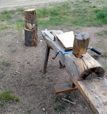 Walker_Ranch_Shingle_Making