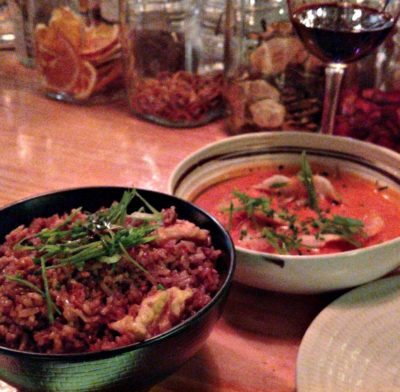 Pink_Monkey_Madrid_Red_Curry_Dumplings_Fried_Rice